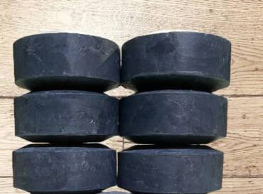 สบู่กลูต้าชาโคล สำหรับผิวกายป้องกันเชื้อแบคทีเรีย ระงับกลิ่นกาย ขายส่ง 100 ก้อน