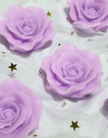 สบู่หอมดอกกุหลาบ สำหรับของชำร่วย ของขวัญ แพ็ค 24 ชิ้น