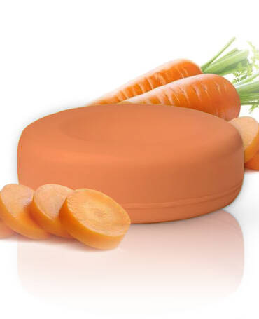 สบู่ผิวใสสูตรแครอท ช่วยบำรุงผิวให้กระจ่างใส ลดเลือนริ้วรอยและจุดด่างดำ