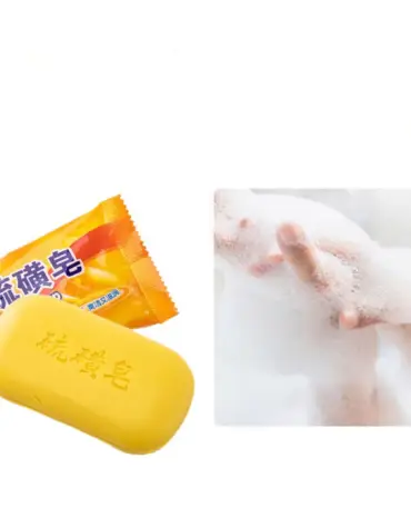 สบู่ระเบิดขี้ไคลสบู่สครับ ถูตัวกลิ่นหอมเหมือนสบู่นกแก้ว