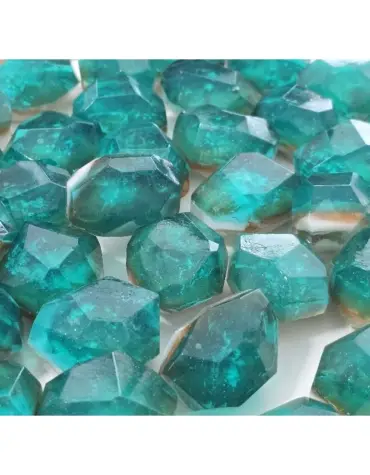 สบู่อัญมณีของชำร่วย ของขวัญโอกาสต่างๆ Handmade ขายส่ง 100 ก้อน