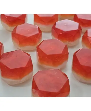 สบู่อัญมณี สบู่คริสตัล ของชำร่วย Handmade ขายส่ง 100 ก้อนขึ้นไป